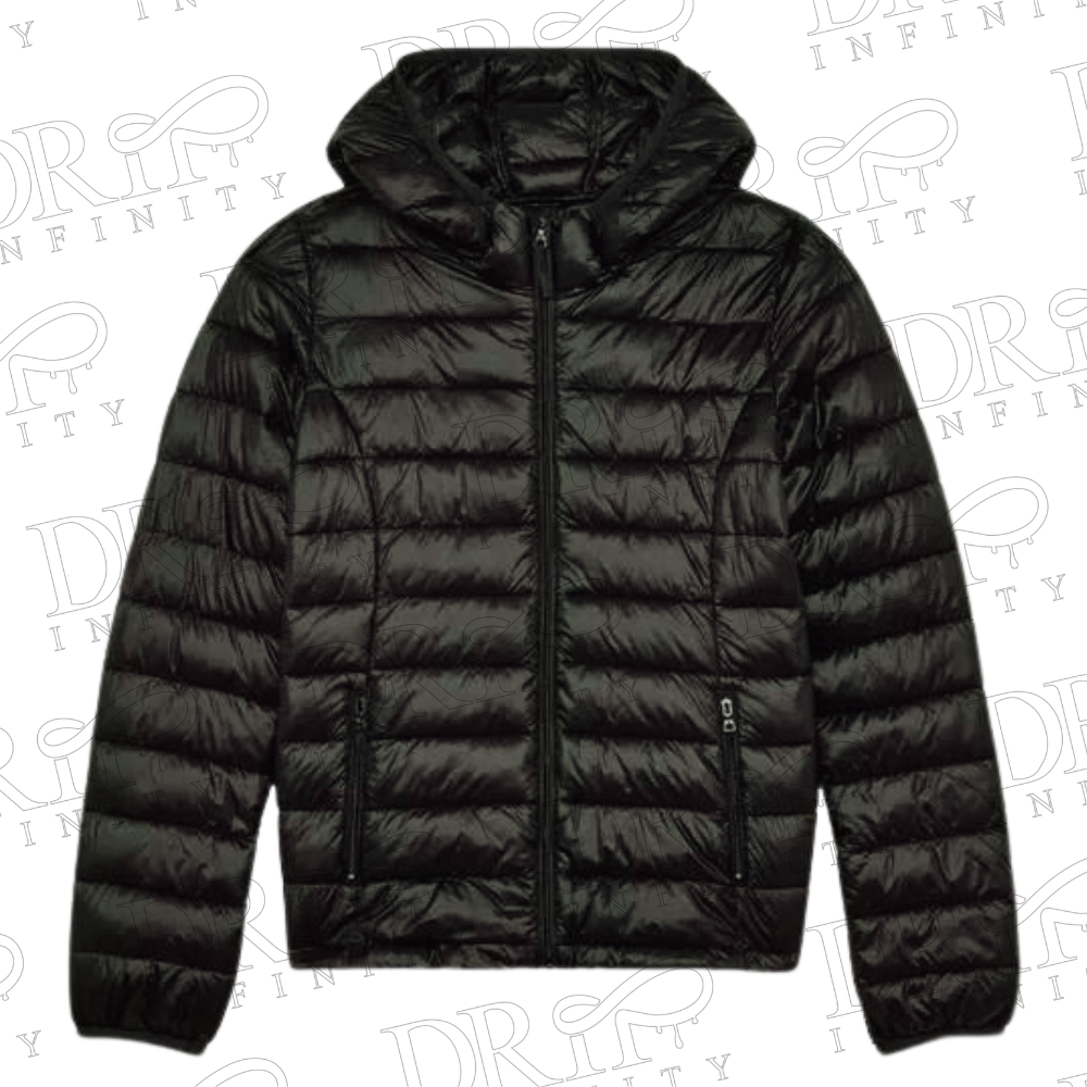 DRIP INFINITY: Women's Black Padded Jacket