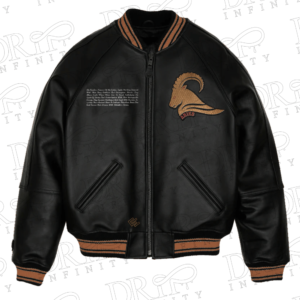 DRIP INFINITY: Halloween Black Varsity Jacket (Limited Edition )