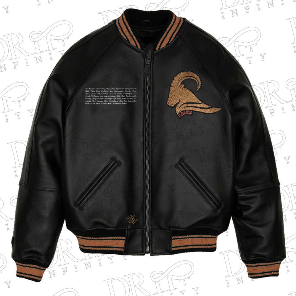 DRIP INFINITY: Halloween Black Varsity Jacket (Limited Edition )