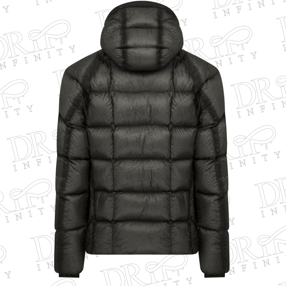 DRIP INFINITY: Men’s Shell Hooded Lens Jacket (Back)