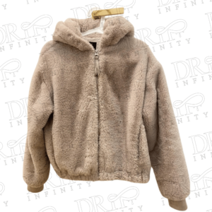DRIP INFINITY: Women's Fuzzy Fleece Bomber Jacket