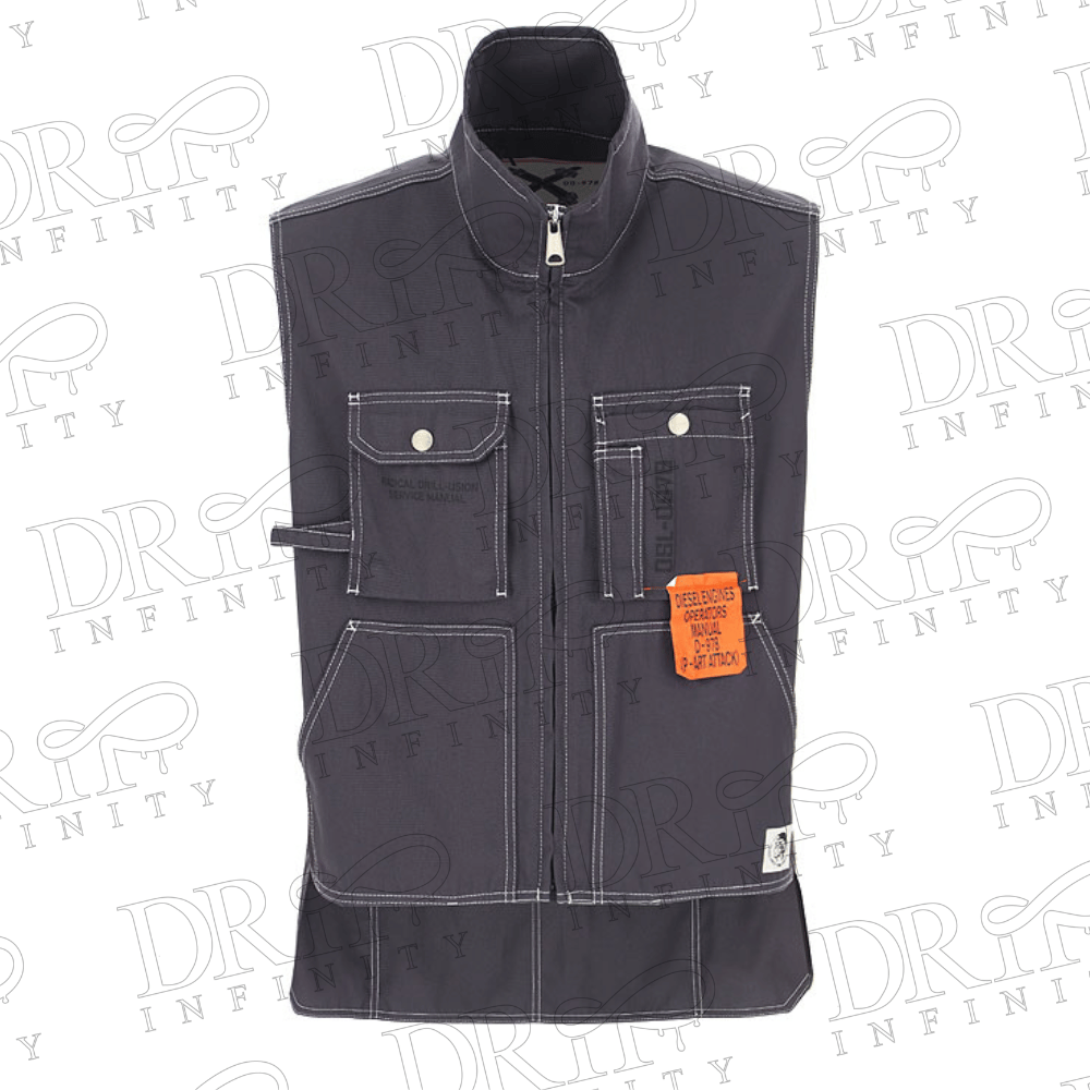 DRIP INFINITY: Men's Dark Gray Vest