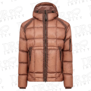DRIP INFINITY: Men’s Shell Cedar Wood Hooded Lens Jacket