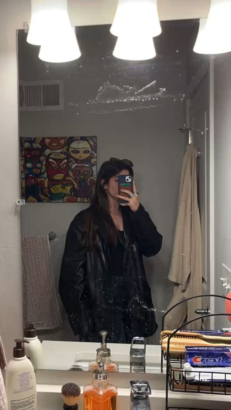 DRIP INFINITY: Faux Leather Jacket