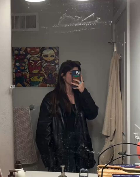 DRIP INFINITY: Faux Leather Jacket